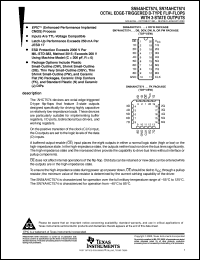 SN74AHCT574DBLE Datasheet