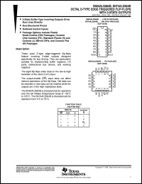SN74ALS564BDWR Datasheet