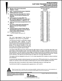SN74ALVCH162374DLR Datasheet