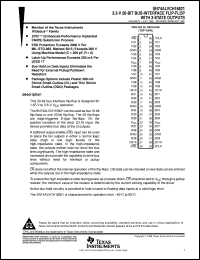 SN74ALVCH16841DL Datasheet