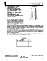 SN74BCT29834DW Datasheet