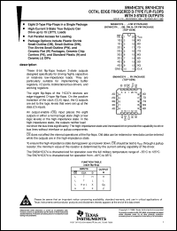 SN74HC374PWLE Datasheet