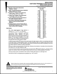 SN74LVC16374DGGR Datasheet