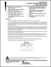 SN74LVCH32374AGKER Datasheet