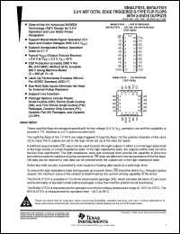 SN74LVT574PWLE Datasheet