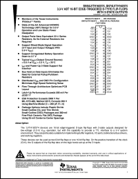 SN74LVTH162374DL Datasheet