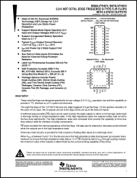 SN74LVTH574DBLE Datasheet