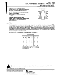 74ACT11074DBR Datasheet