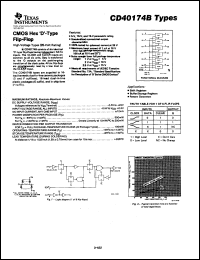 CD4017BNSR Datasheet