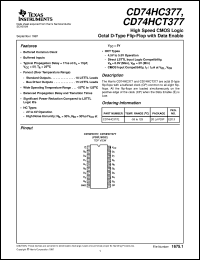CD54HCT377F3A Datasheet
