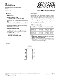 CD74ACT175M96 Datasheet