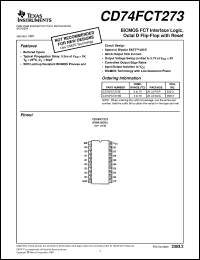 CD74FCT273M96 Datasheet