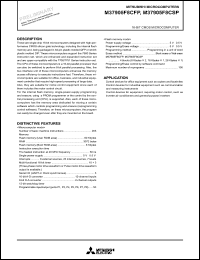 M37905F8CSP Datasheet