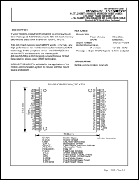 M6MGB162S2BVP Datasheet