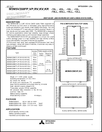 M5M5V208FP-10LL Datasheet