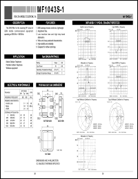 MF1043S-1 Datasheet