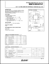 MGFX39V0717 Datasheet