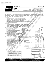 LA3373 Datasheet