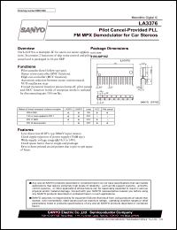 LA3376 Datasheet