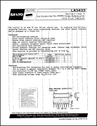 LA3433 Datasheet