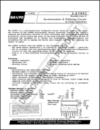 LA7801 Datasheet
