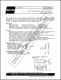 LA7823 Datasheet
