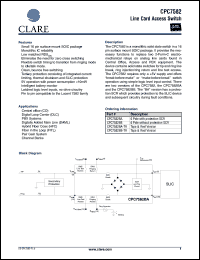 CPC7582BA-TR Datasheet