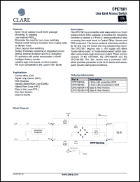 CPC7581BA-TR Datasheet