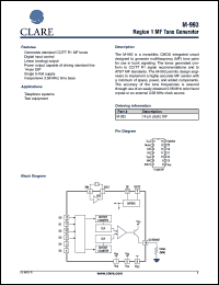 M-993 Datasheet