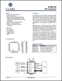 M-986-1R2P Datasheet