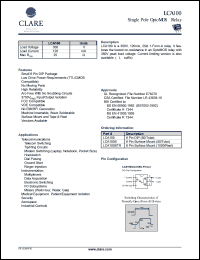 LCA100 Datasheet