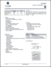 LCA125L Datasheet
