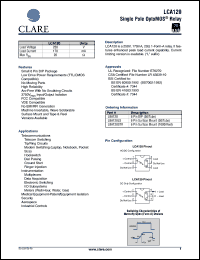 LCA120 Datasheet