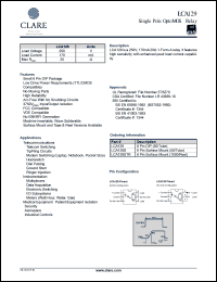 LCA129 Datasheet