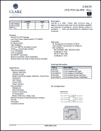 LAA120 Datasheet