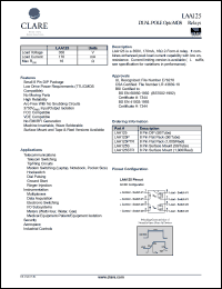 LAA125 Datasheet