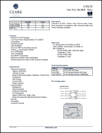 LAA126 Datasheet