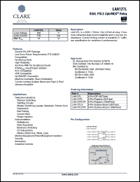 LAA127PLTR Datasheet