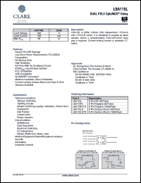 LBA110P Datasheet