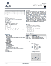 LCA210 Datasheet