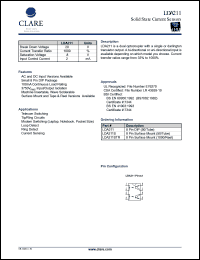LDA211STR Datasheet
