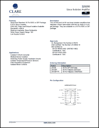 LIA100 Datasheet