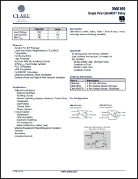 OMA160 Datasheet
