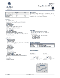 PLA150 Datasheet