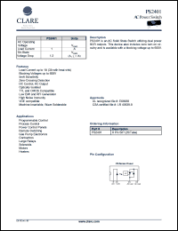 PS2401 Datasheet