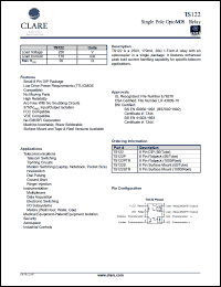 TS122S Datasheet