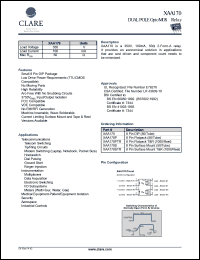 XAA170STR Datasheet