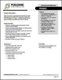 PE8000VSR Datasheet