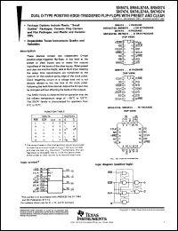 SNJ54LS73AFD Datasheet