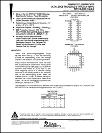 SN74ABT377APWLE Datasheet